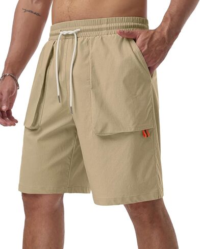 Askdeer Mens Shorts Shorts Summer Summer Stretch Twill Chino Golf Shorts in Saudi Arabia