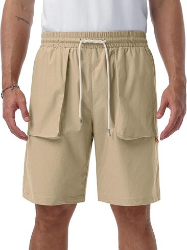 Askdeer Mens Shorts Shorts Summer Summer Stretch Twill Chino Golf Shorts in Saudi Arabia