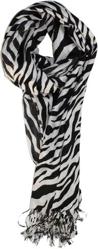 Ted and Jack Zebra Print Pashmina Scarf in Saudi Arabia