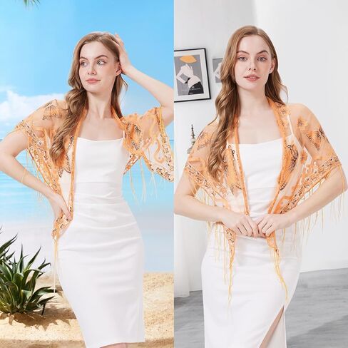 Summer Lace Shawl Wraps For Women Evening Dresses Black Pashmina Chiffon Scarf in Kuwait