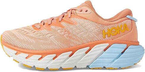 HOKA ONE ONE Womens Gaviota 4 Mesh Black White Trainers 8 US in Saudi Arabia
