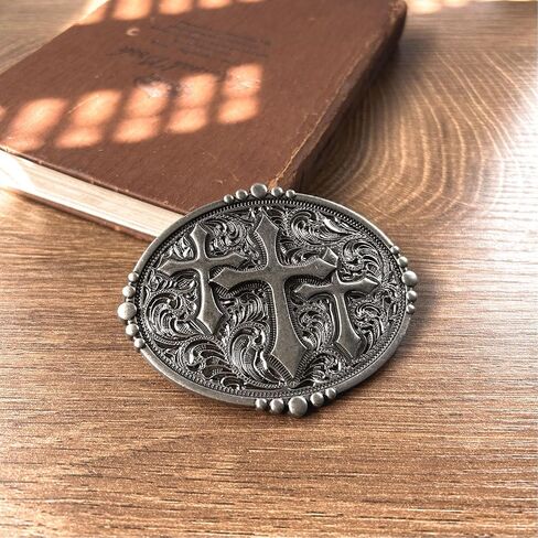 Western Belt Buckles for Men Women, Vintage Rodeo Praying Cowboy Cowgirl Faith Cross Belt Buckle in Saudi Arabia
