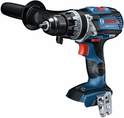BOSCH GSB18V-975CB25 18V Brushless Connected-Ready 1/2 In. Hammer Drill/Driver Kit with (2) CORE18V® 4 Ah Advanced Power Batteries in Kuwait