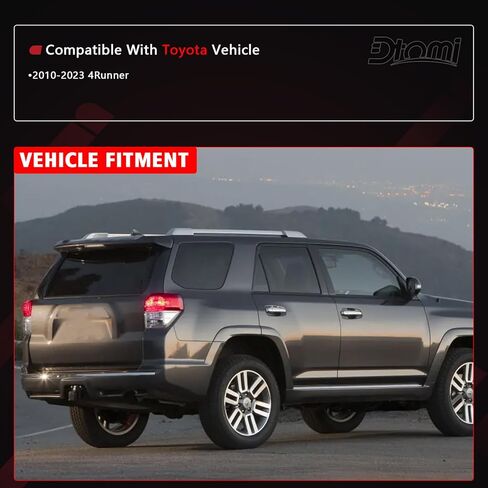 Door Tailgate Glass Belt Molding Weather Strip Compatible with Toyota Vehicle 4Runner 2009-2023 Replace# 68292-35041 6829235040 in Saudi Arabia