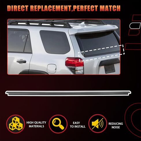 Door Tailgate Glass Belt Molding Weather Strip Compatible with Toyota Vehicle 4Runner 2009-2023 Replace# 68292-35041 6829235040 in Saudi Arabia