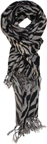 Ted and Jack Zebra Print Pashmina Scarf in Saudi Arabia