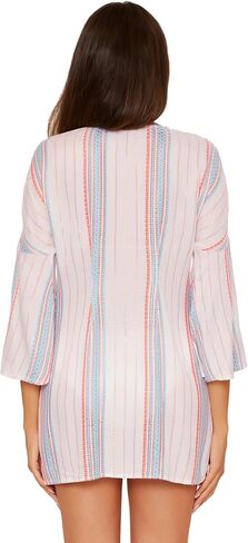 BECCA womens Tie Front Tunic, Casual, Beach Cover Ups for Women in Kuwait