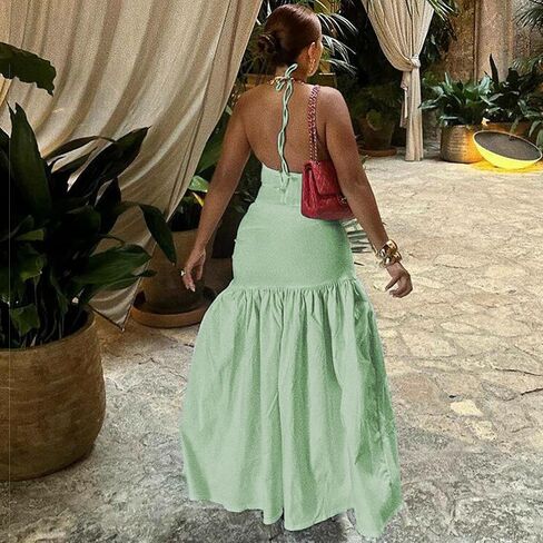 Womens Beach Swimsuit Cover Ups 2 Piece Maxi Skirt Sets Summer Bodysuit Tops Sarong Coverup Wraps Vacation Outfits in Kuwait