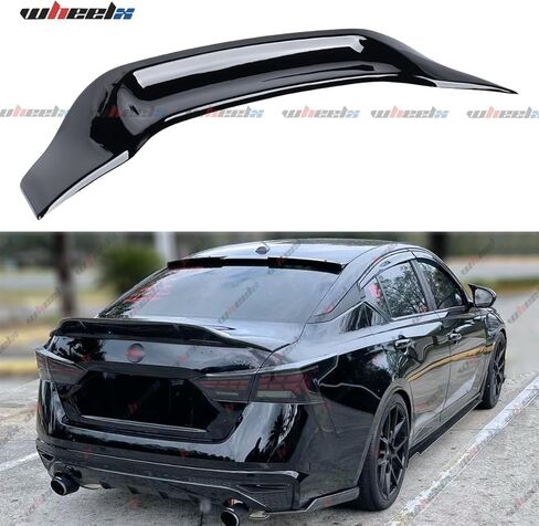 جناح سبويلر خلفي متوافق مع نيسان ألتيما سيدان S SV SR SL 2019-2023 2024 جناح سبويلر خلفي من ألياف الكربون نمط R ملحقات خارجية (نمط ألياف الكربون) in Kuwait