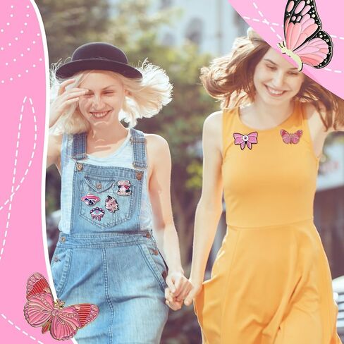 20 Pcs Women Girl Power Pin Aesthetic Cute Flower Pin Feminism Lapel Pin Women Empowerment Brooch for Breast Cancer Awareness Gifts Backpack Hat Clothing Bags Decoration in Saudi Arabia