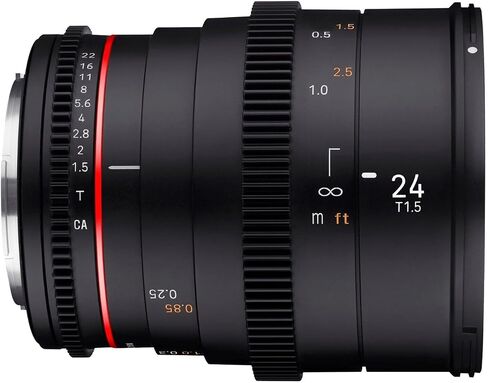 Rokinon 24mm T1.5 Cine DSX High Speed Wide Angle Cine Lens for MFT in Saudi Arabia