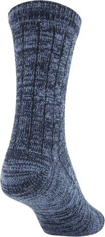GOLDTOE Women's Ultra Soft and Cozy Geo Crew Socks, 3 Pairs, Light Grey/White/Black, Shoe Size: 6-9 in Saudi Arabia