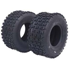 22x10-10 إطارات ATV-جميع التضاريس ، 6PR ، بلا أنبوب ، حزمة 2 ، 22x10x10 مثالية للطين والرمل والطرق على الطرق الوعرة