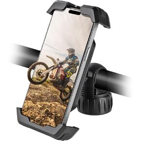 حامل حامل الهاتف الدراجة ، حامل دراجة نارية-i-i-phone mount للدراجة النارية ، هواتف Mount I Mount Mount ، وحامل الهواتف I-Doons for iPhone 16 Pro Max/15 Pro/14plus/16e/16/15/14/13/11/11