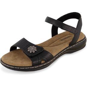 CUSHIONAIRE Women's Bloom comfort sandal with +Comfort Foam and Wide Widths Available, Tan 9 in Kuwait