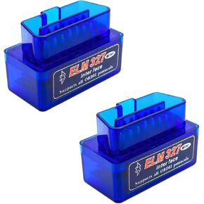 ELM327 OBDII Car Auto Diagnostic Scanner, Professional Wireless Bluetooth Scan Tool Failure Detector, OBD2 Engine Fault Code Reader for Android Windows, Car Accessories