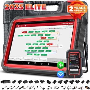 إطلاق X431 Pro3s+ V5.0 Elite 2025 أداة فحص ثنائية الاتجاه ، خريطة طوبولوجيا OEM ، مسح شاحنات HD ، ترميز ECU ، 55+ خدمات ، نظام كامل ، يمكن fd & doip ، FCA Autoauth ، V.AG