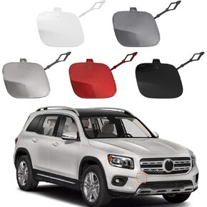 TOPUS Car Front Right Bumper Tow Hook Cover for Mercedes-Benz GLB250 2020-2022 for Mercedes-Benz GLB35 for AMG 2021-2022 No.A2478857700 (Silver, Right Passenger Side)