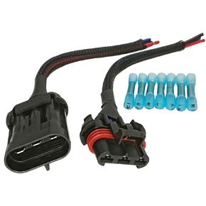3 أسلاك ATV موصل STATOR MIRINCER TIRNANCE TIRNANCE PIGALT PLUP CIT متوافق مع Polaris RZR RANGER UTV ATV Burnt Wire استبدال 4014406 4014839 4014029 2PCS
