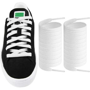 8MM ShoeLaces for PUMA Suede, Flat Shoe Laces Replacement Strings for Sneaker