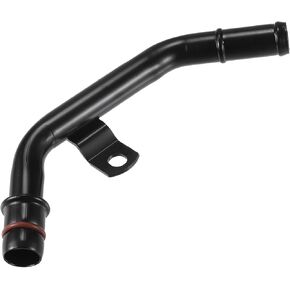 Engine Heater Hose Assembly No.53022199AC Radiator Hose HVAC Inlet Pipe for Ram 1500 2011-2023 Metal Black