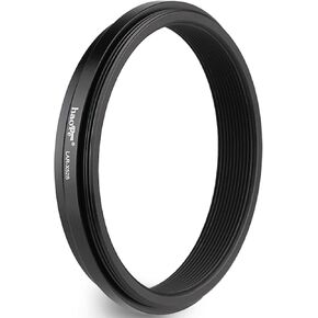 Haoge Lens Filter Adapter Ring for Fujifilm Fuji FinePix X100V Camera fit 49mm UV CPL ND Filter Lens Cap Replace Fujifilm AR-X100 Black
