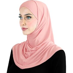 Cotton Amira Hijab 2 piece Head Scarf for Women Hood & Tube Cap Set in Kuwait