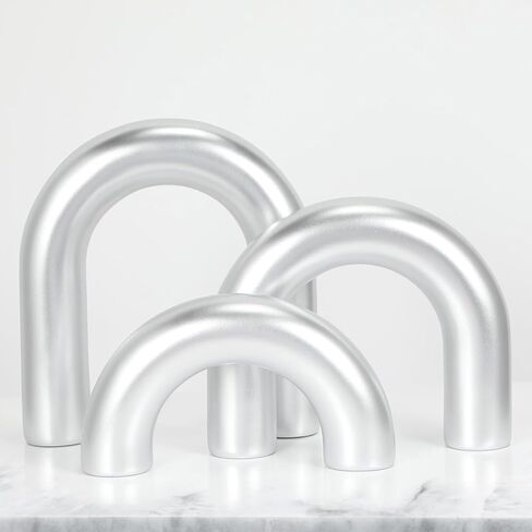 Hmasyo 3pcs أجسام خشبية القوس الزخرفية ، ديكور طاولة القهوة ، ديكور الجرف الجمالي ، لهجات ديكور المنزل المحايدة لغرفة غرفة المعيش in Kuwait