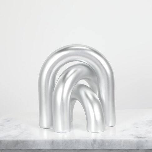 Hmasyo 3pcs أجسام خشبية القوس الزخرفية ، ديكور طاولة القهوة ، ديكور الجرف الجمالي ، لهجات ديكور المنزل المحايدة لغرفة غرفة المعيش in Kuwait