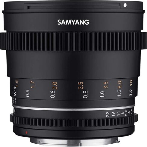 عدسة Samyang 50 مم T1.5 عالية السرعة بإطار كامل VDSLR MK2 لكاميرا Canon EF in Saudi Arabia