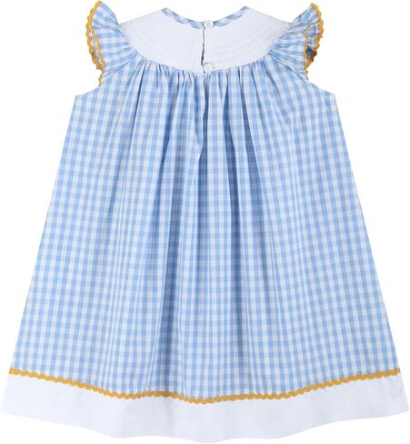 Baby and Girls Smocked Bishop Dress in Saudi Arabia