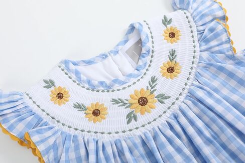 Baby and Girls Smocked Bishop Dress in Saudi Arabia