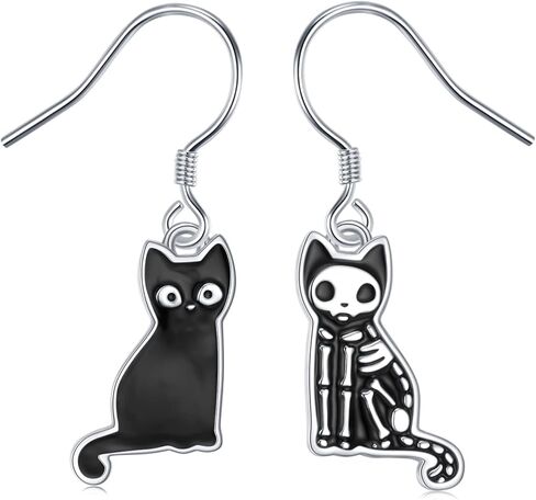 Schnauzer Earrings 925 Sterling Silver Cute Dog Dangle Earrings Puppy Schnauzer Jewelry Gifts for Women Girls in Saudi Arabia