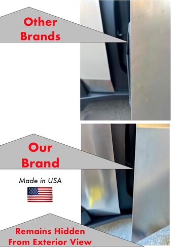 مقابض الأبواب المقاومة لبصمات الأصابع المزدوجة V2 لـ Tesla Cybertruck (4pcs) المصنوعة بفخر في الولايات المتحدة الأمريكية in Saudi Arabia