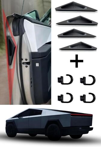 مقابض الأبواب المقاومة لبصمات الأصابع المزدوجة V2 لـ Tesla Cybertruck (4pcs) المصنوعة بفخر في الولايات المتحدة الأمريكية in Saudi Arabia