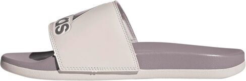 adidas Women's Adilette Comfort Slides Sandal, Sand Strata/Wonder Oxide/Sand Strata, 8 in Saudi Arabia