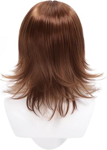 C-ZOFEK Horror Game Curly Anya Jimmy Daisuke Cosplay Wig Halloween Costume Hair (Black) in Saudi Arabia