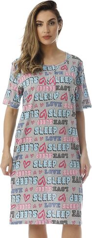 Just Love Short Sleeve Nightgown Sleep Dress for Women in Kuwait