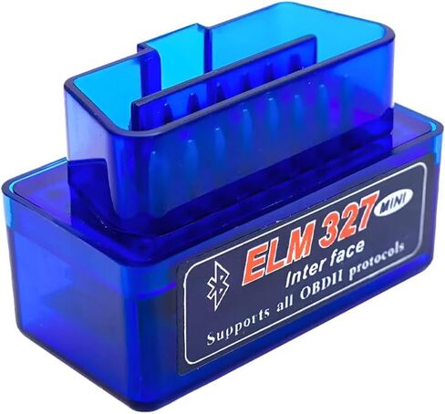 ELM327 OBDII Car Auto Diagnostic Scanner, Professional Wireless Bluetooth Scan Tool Failure Detector, OBD2 Engine Fault Code Reader for Android Windows, Car Accessories in Saudi Arabia