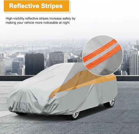 Heavy Duty Coupe Car Cover Custom Fit Nissan 350Z，370Z，Z(2003-2025), Car Covers for Automobiles Waterproof All Weather, Outdoor Full Exterior Covers with Cotton Lining. Gray in Saudi Arabia