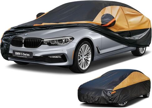 Heavy Duty Coupe Car Cover Custom Fit Nissan 350Z，370Z，Z(2003-2025), Car Covers for Automobiles Waterproof All Weather, Outdoor Full Exterior Covers with Cotton Lining. Gray in Saudi Arabia