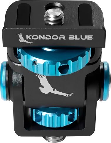 KONDOR BLUE Swivel Tilt Monitor Mount with ARRI Pin (Pan/Tilt) | NATO Clamp Version | Black in Kuwait