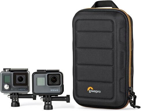 Lowepro Hardside CS 20 Case for Small Point-and-Shoot Cameras & Accessories, Black in Saudi Arabia