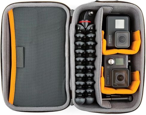 Lowepro Hardside CS 20 Case for Small Point-and-Shoot Cameras & Accessories, Black in Saudi Arabia
