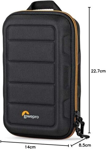 Lowepro Hardside CS 20 Case for Small Point-and-Shoot Cameras & Accessories, Black in Saudi Arabia