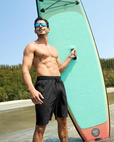 G Gradual Men's Swim Trunks 9" Quick Dry Swimming Board Shorts with Zipper Pockets Swimwear Bathing Suit for Men No Liner in Saudi Arabia