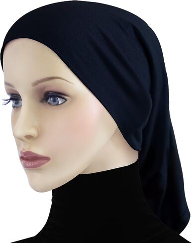Cotton Amira Hijab 2 piece Head Scarf for Women Hood & Tube Cap Set in Saudi Arabia