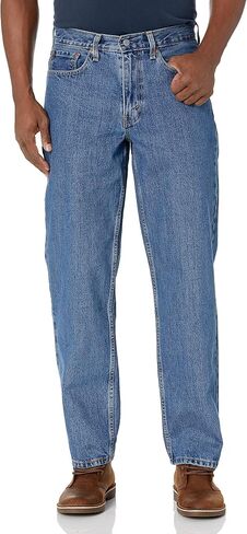 Levi's Men's 550 Relaxed Fit Jeans (Also Available in Big & Tall), Medium Stonewash, 33W x 29L in Saudi Arabia