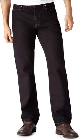 Levi's Men's 550 Relaxed Fit Jeans (Also Available in Big & Tall), Medium Stonewash, 33W x 29L in Saudi Arabia