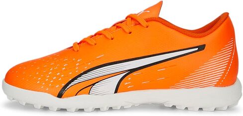 PUMA Ultra Play Turf Training Sneaker, Electric Peppermint-White-Fast Yellow, 1 US Unisex Big Kid in Saudi Arabia